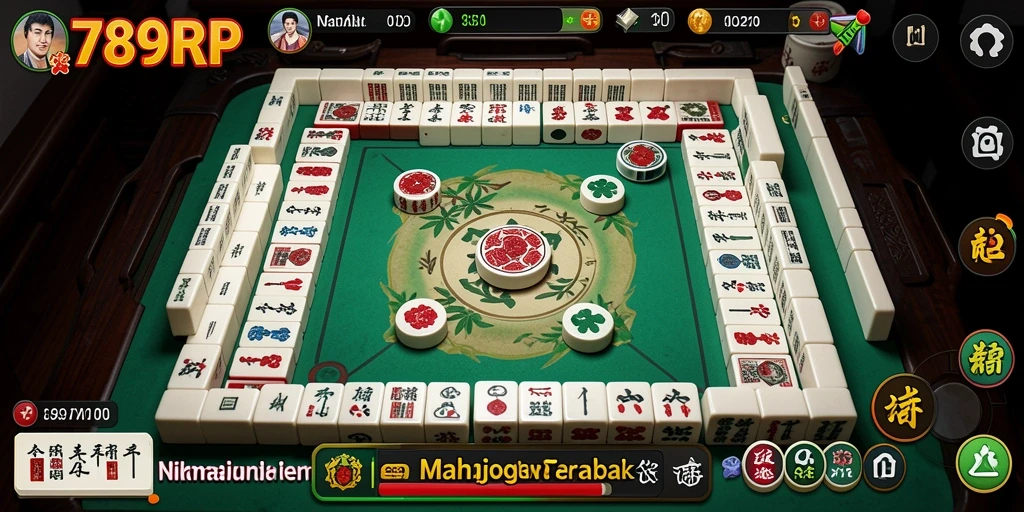 Screenshot utama 789RP menampilkan gameplay Mahjong yang seru.
