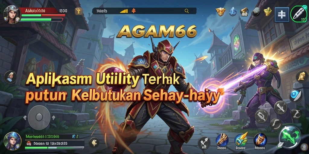 Tampilan antarmuka AGAM66 yang sederhana dan efisien.