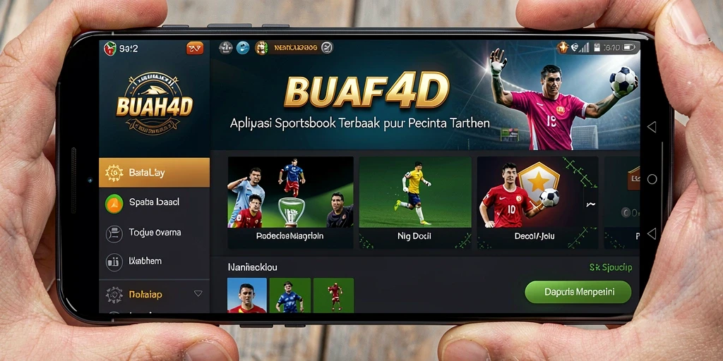 Tampilan antarmuka aplikasi BUAH4D yang memukau dan informatif.