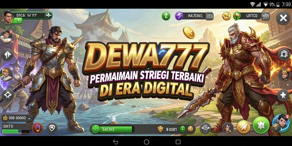 Tampilan gameplay mendebarkan DEWA777 dengan grafis yang menawan.