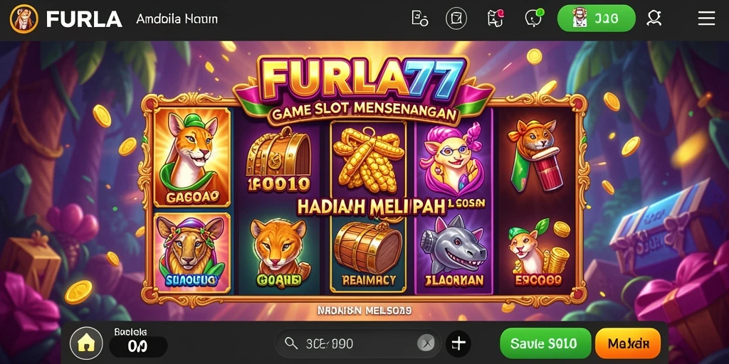 Screenshot FURLA77 menunjukkan tampilan slot yang menarik dan menyenangkan.
