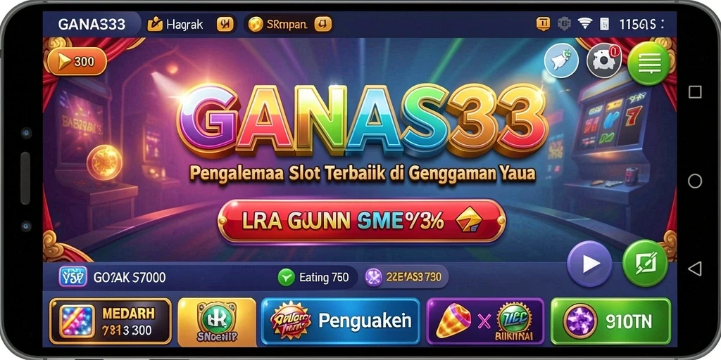 Tampilan gameplay menarik dari GANAS33 dengan grafis slot yang memukau.