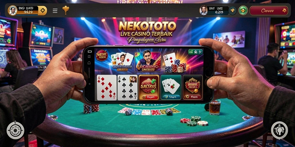 Tampilan gameplay interaktif di NEKOTOTO yang menegangkan dan seru.