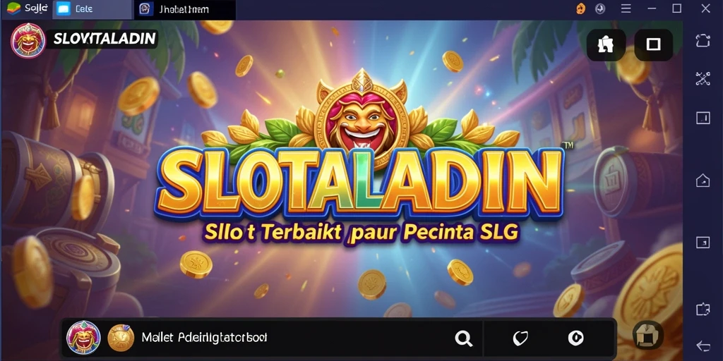 Gameplay SLOTALADIN yang seru dan penuh tantangan.