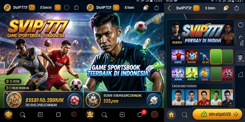Screenshot gameplay SVIP777 yang menunjukkan fitur taruhan langsung.