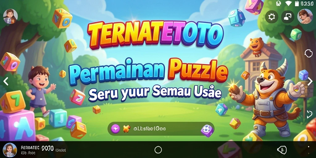 Screenshot TERNATETOTO menampilkan gameplay puzzle yang menarik dan menyenangkan.